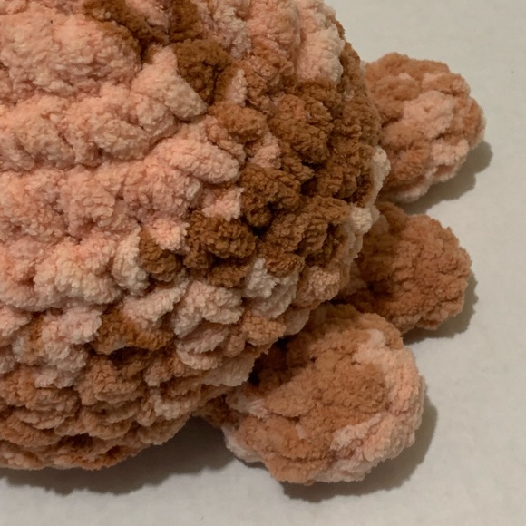 Nursery Room Decor Playroom Decor Crocheted Stuffed Turtle - Picture 11 of 16